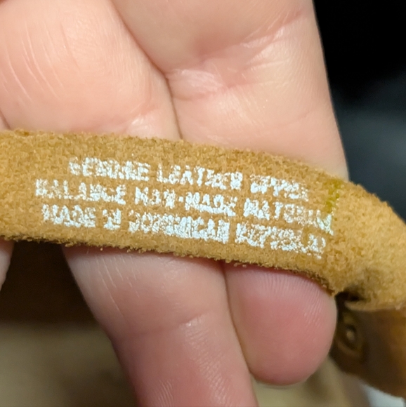 GH Bass Sandals Leather Strappy Tan Gold Buckle Women Size 8.5 or 8 1/2 - Picture 11 of 11